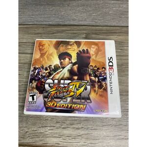 Super Street Fighter IV 3D Edition Nintendo 3DS Capcom 2011 CIB CTR-P-ASSE-USA